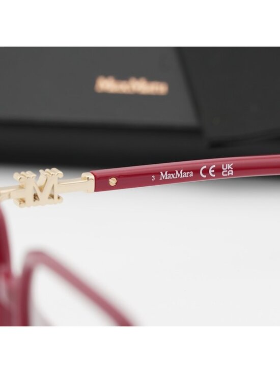 Max Mara MM5108-H 075 Eyeglasses Fuchsia 55mm Square Frame